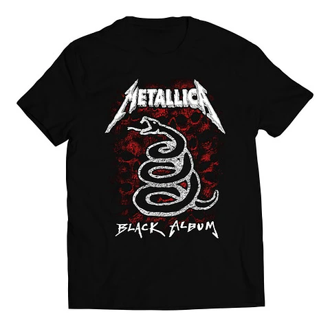 Polera Metallica - Black Album | Metal