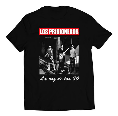 Polera Los Prisioneros - La Voz De Los 80 | Rock