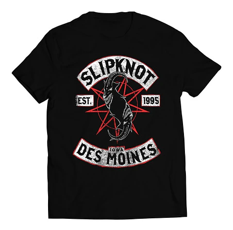 Polera Slipknot - Des Moines | Metal