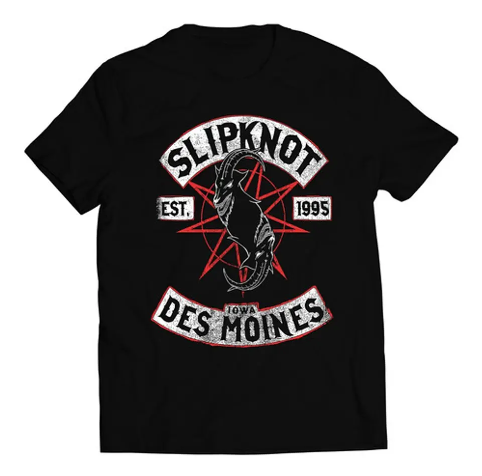 Polera Slipknot - Des Moines | Metal 1