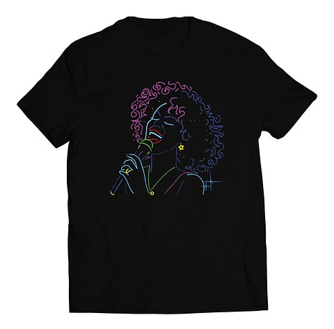 Polera Whitney Houston - Color | Música Pop