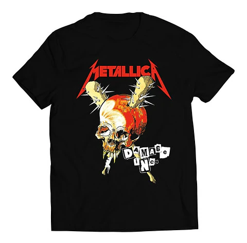 Polera Metallica - Damage Inc | Metal