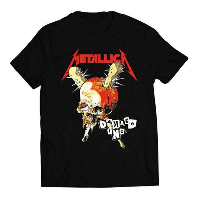 Polera Música - Metallica - Damage Inc