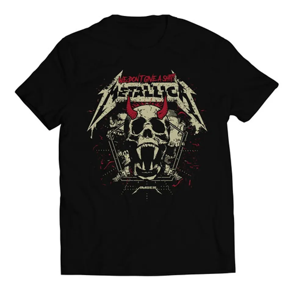 Polera Metallica - We Don't Give A Sh*t | Metal 1