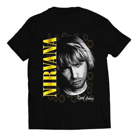 Polera Nirvana - Kurt Cobain | Rock