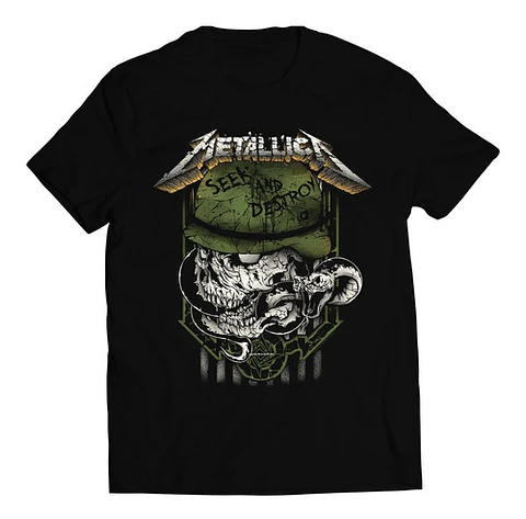 Polera Metallica - Seek And Destroy | Metal