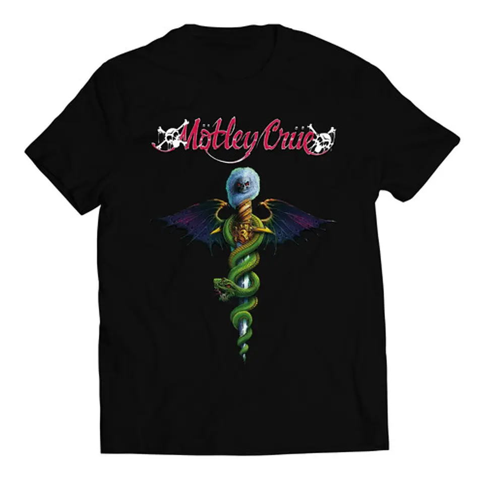 Polera Mötley Crüe - Dagger | Metal 1