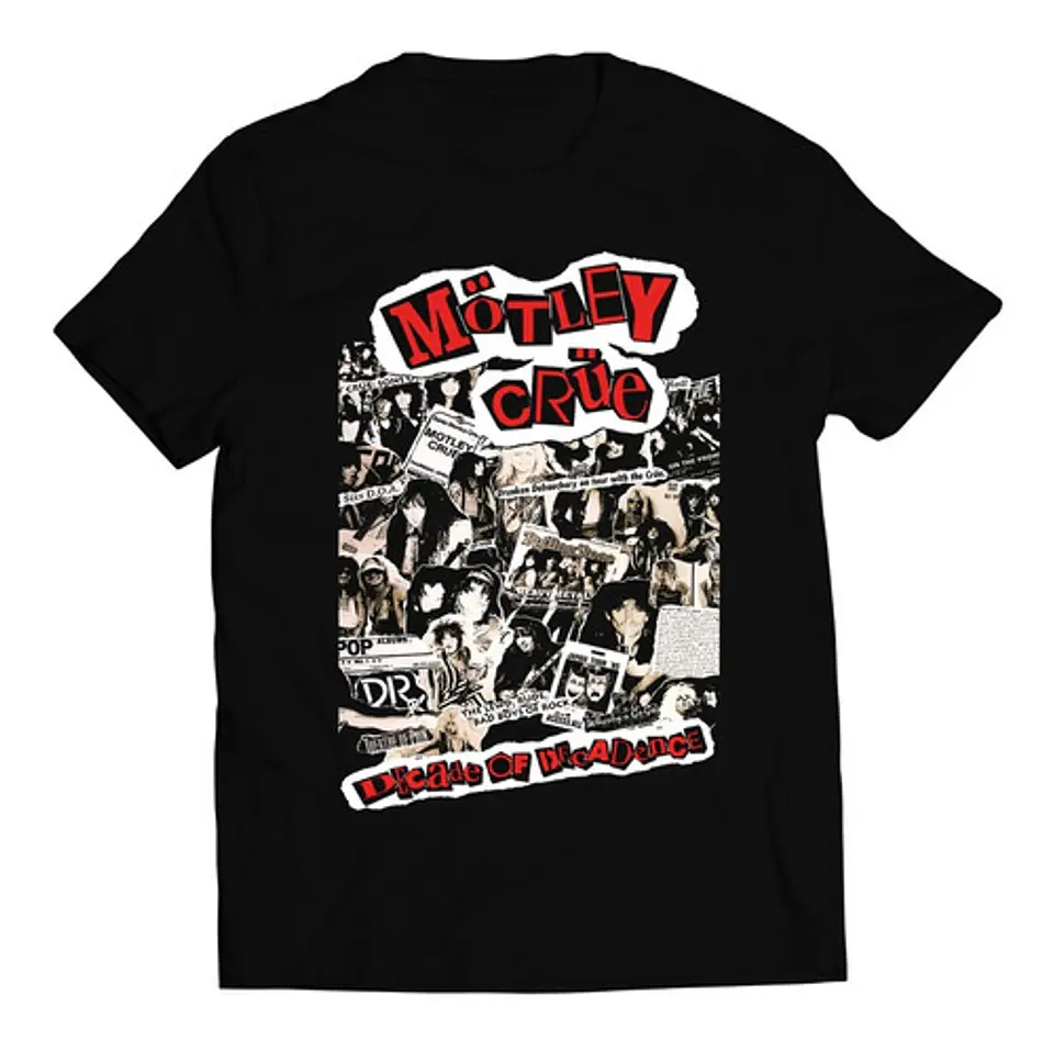 Polera Mötley Crüe - Decade Of Decadence | Metal 1