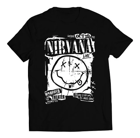 Polera Nirvana - San Francisco | Rock