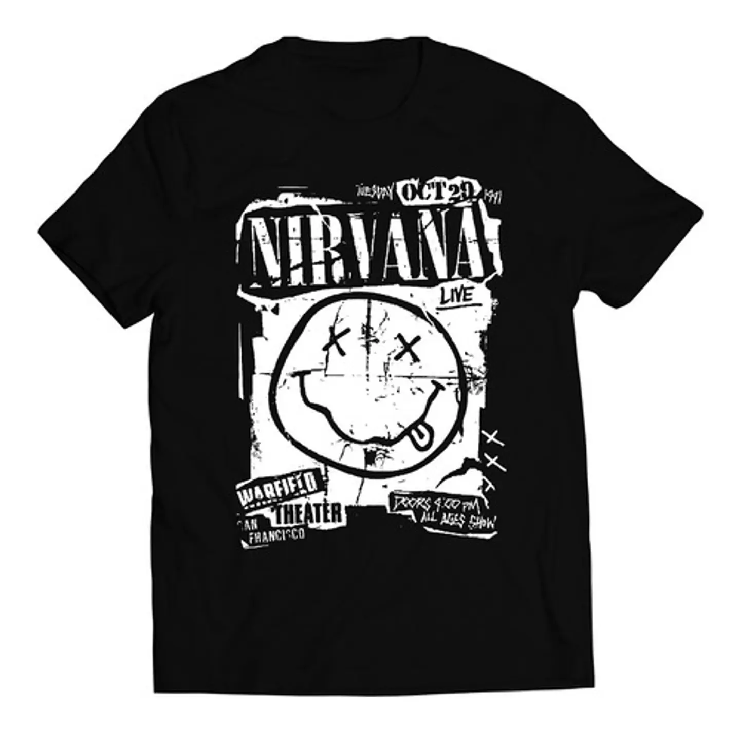 Polera Nirvana - San Francisco | Rock 1