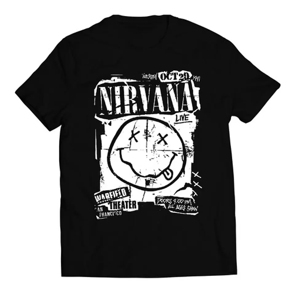 Polera Nirvana - San Francisco | Rock 1