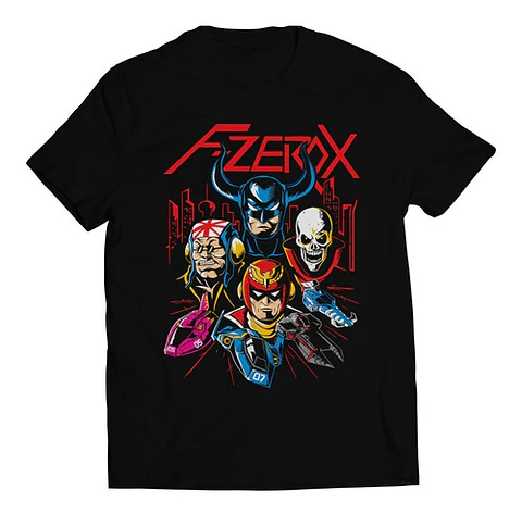 Polera F Zero X - Capitan Falcon Y Cia | Ropa Gamer