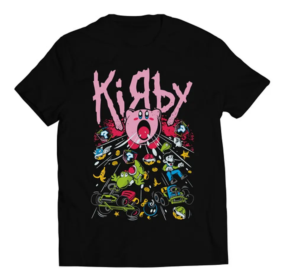 Polera Kirby - No Escape | Ropa Gamer 1