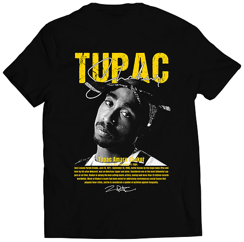 Polera 2pac - Bio | Hip-Hop / Rap