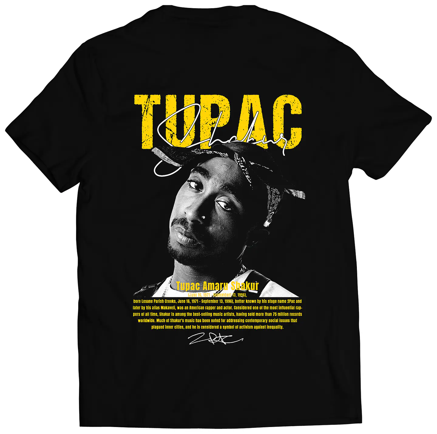 Polera 2pac - Bio | Hip-Hop / Rap 1