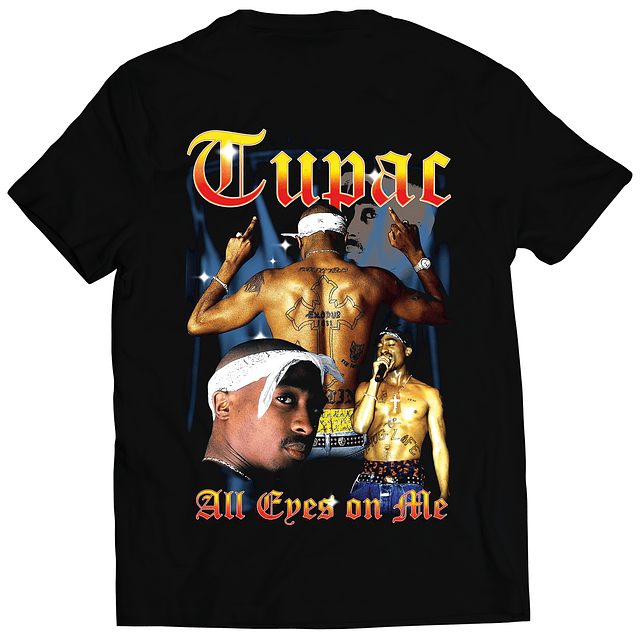 Polera 2pac - All Eyes On Me