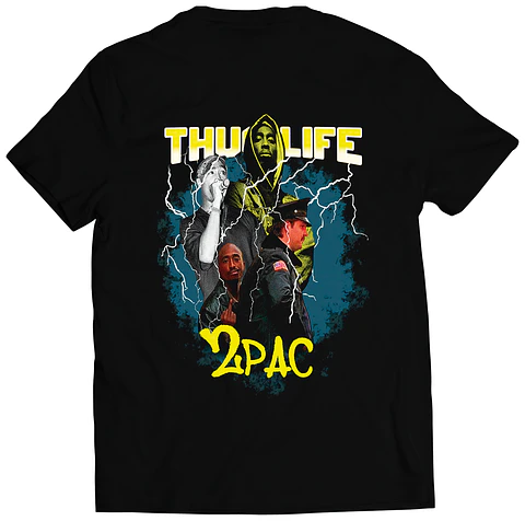 Polera 2pac - Thug Life | Hip-Hop / Rap
