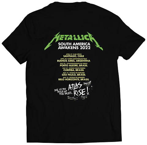 Polera Metallica - Atlas | Metal