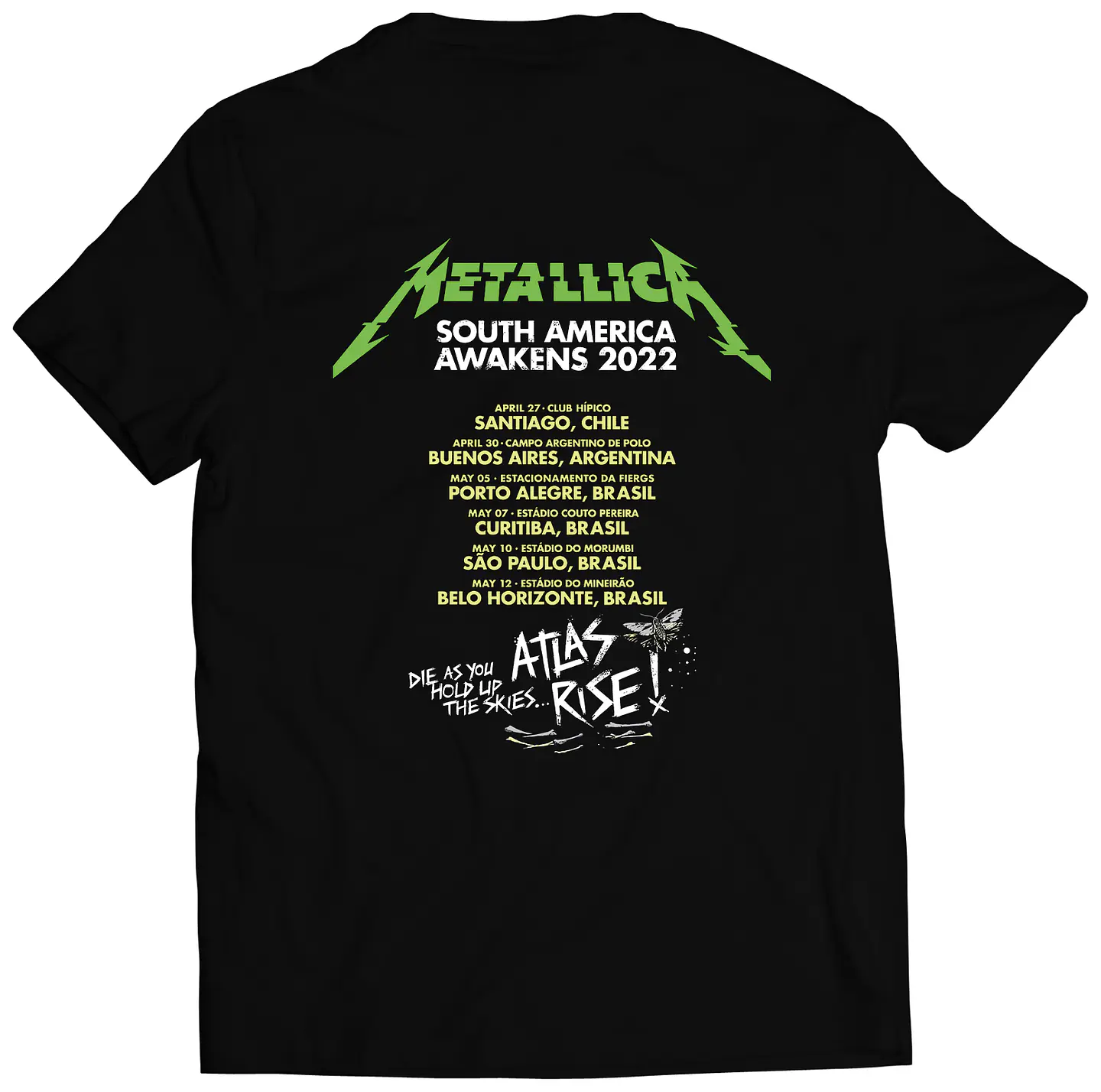 Polera Metallica - Atlas | Metal 2