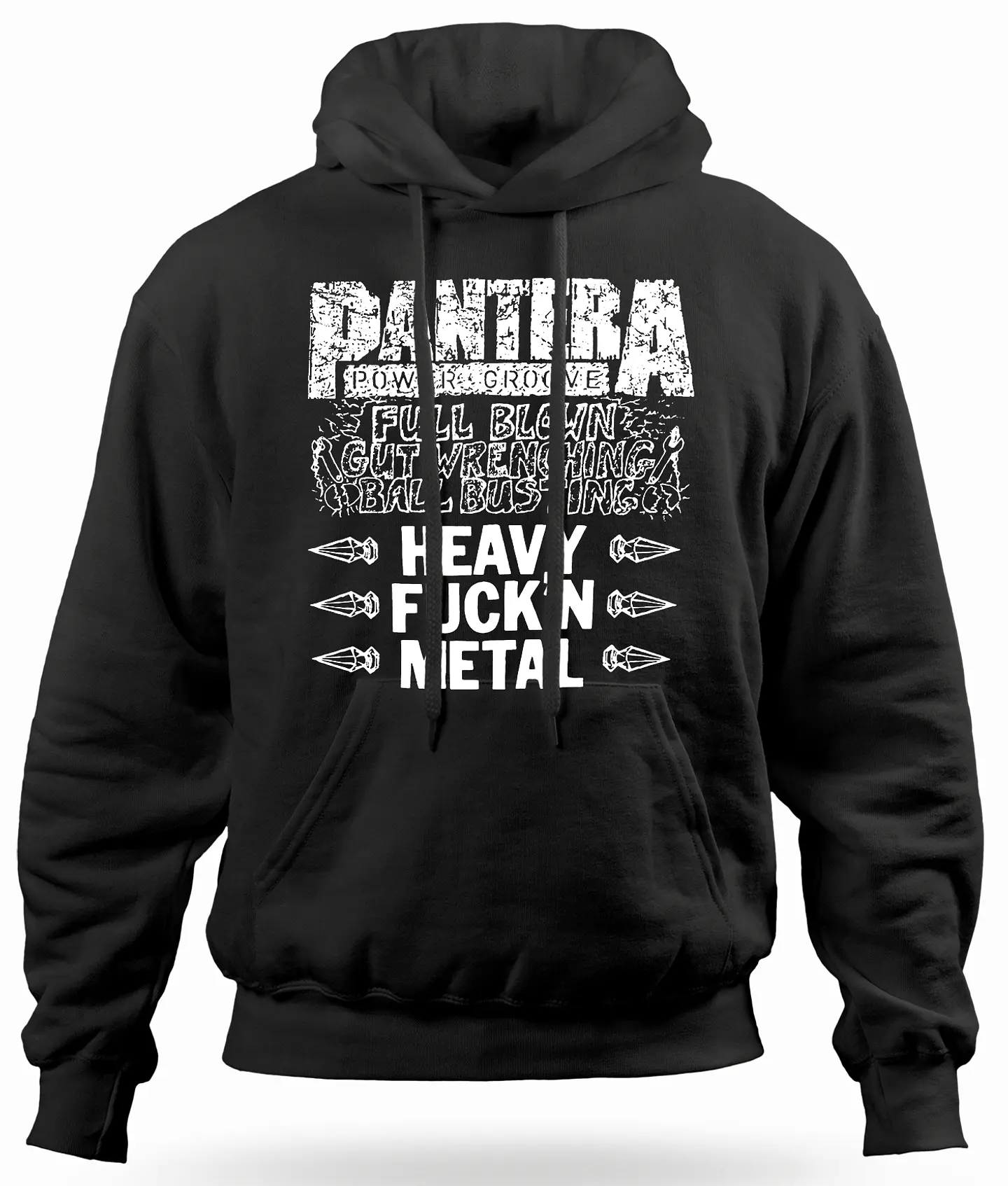 Polerón Canguro Pantera - Heavy Fuck'n Metal | Metal 1