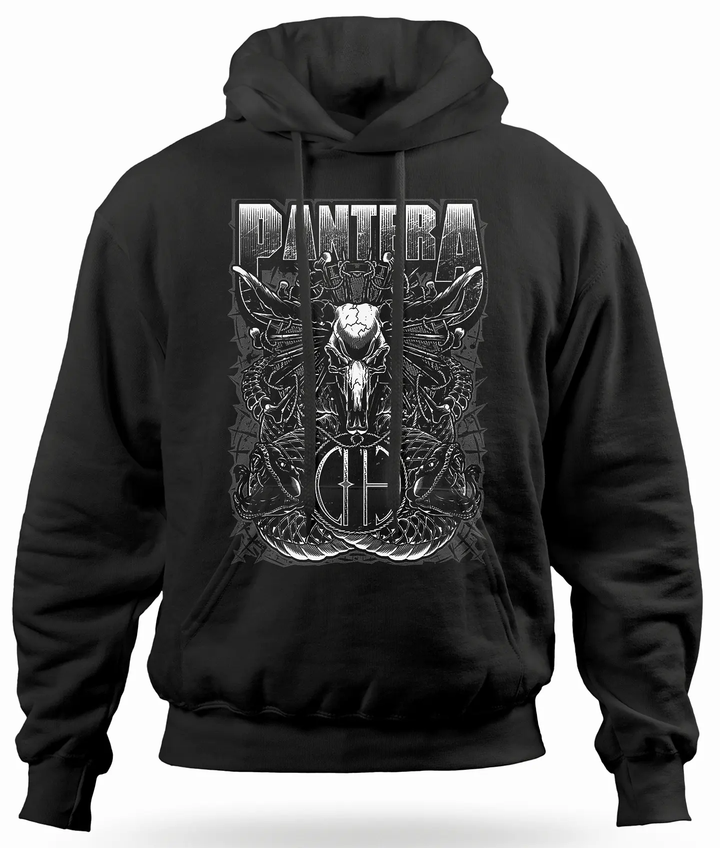 Polerón Canguro Pantera - Grey Snakes | Metal 1
