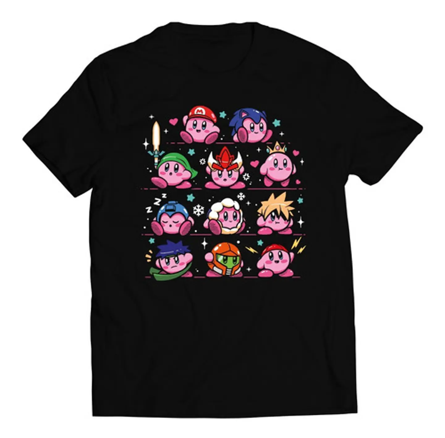 Polera Kirby - Smash Hats | Ropa Gamer 1