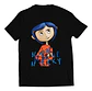 Polera Peliculas - Coraline - Be Wise, Be Brave, Be Tricky | Estilo Exclusivo - Miniatura 1