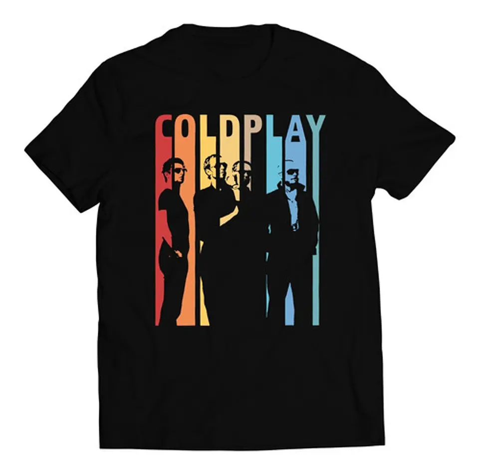 Polera Coldplay - Color Drip | Indie Rock 1