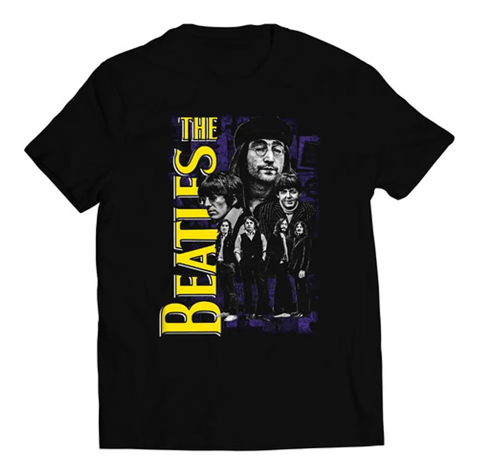 Polera The Beatles - Purple | Música Pop 1