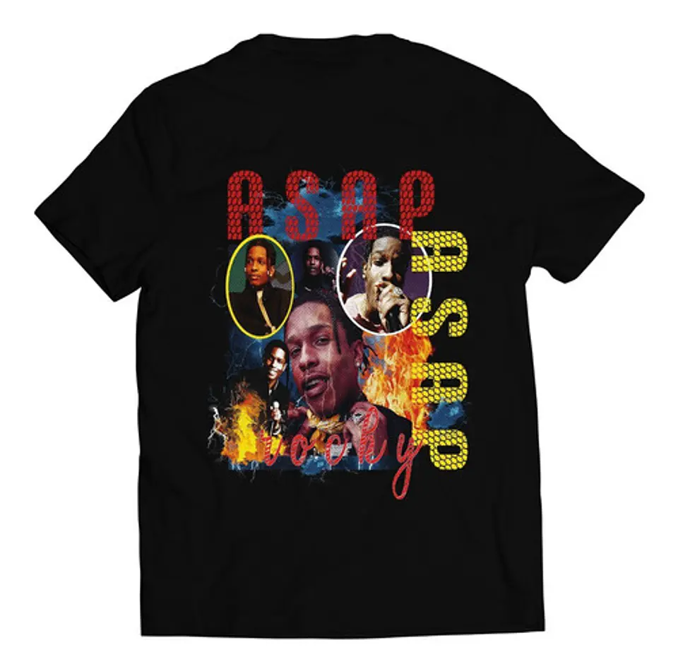 Polera A$ap Rocky 2 | Rock 1