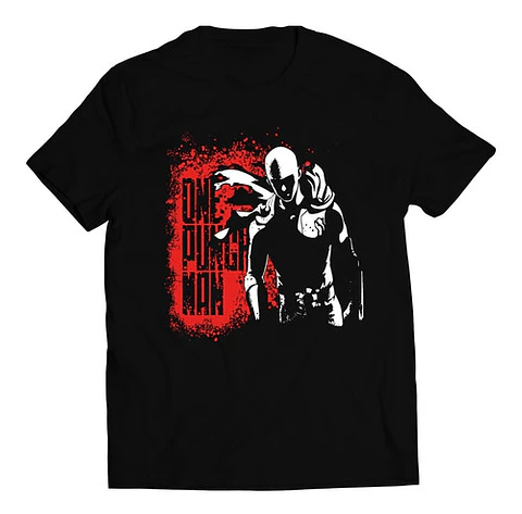 Polera One Punch Man - Red | Anime Japonés