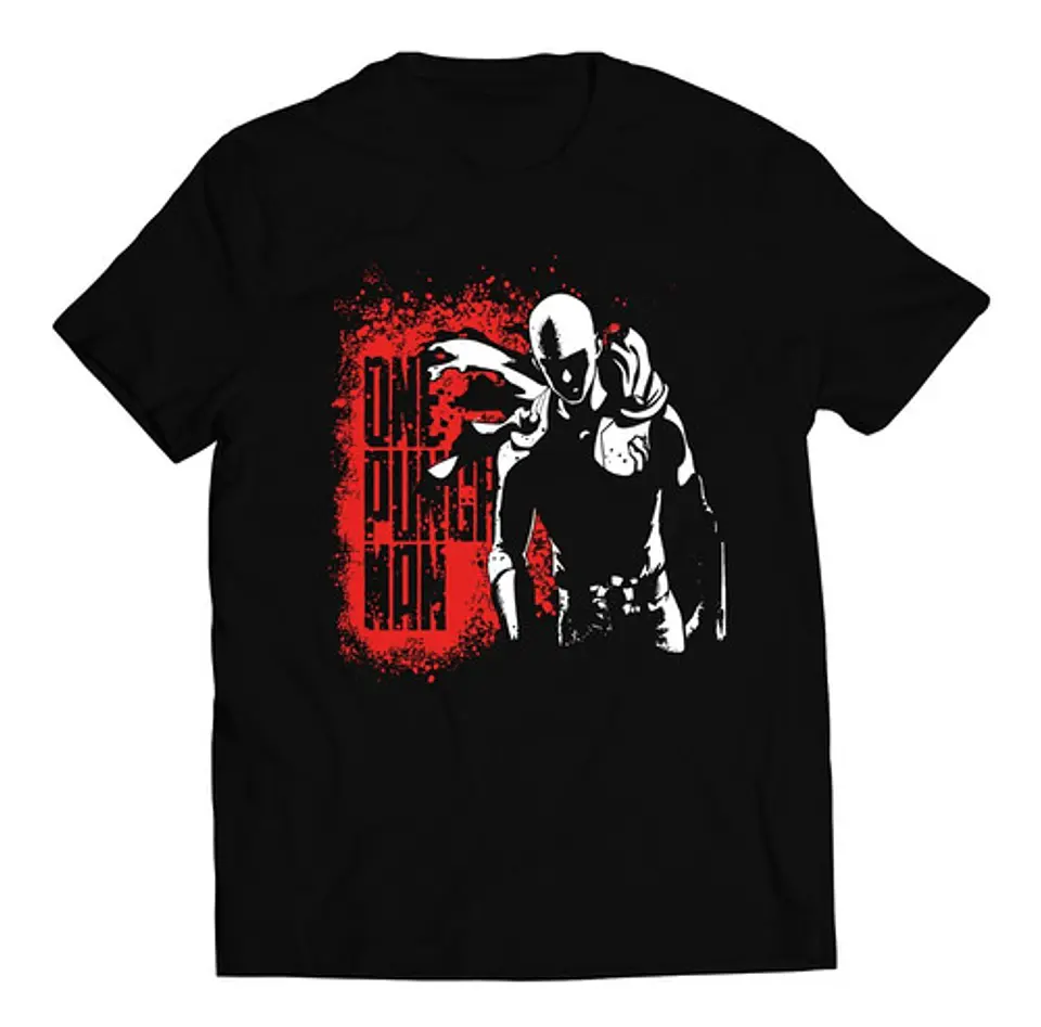 Polera One Punch Man - Red | Anime Japonés 1
