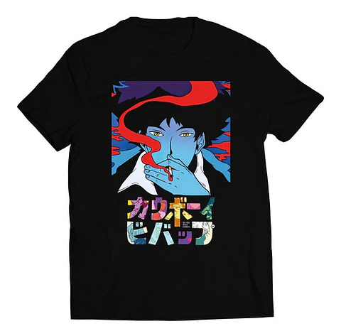 Polera Cowboy Bebop - Spike & Co | Anime Japonés