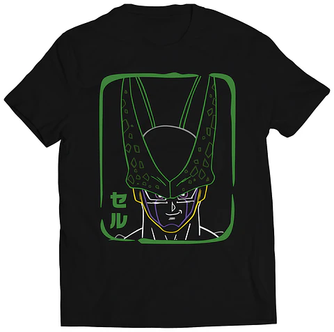Polera Dragon Ball - Cell Lines | Anime Japonés