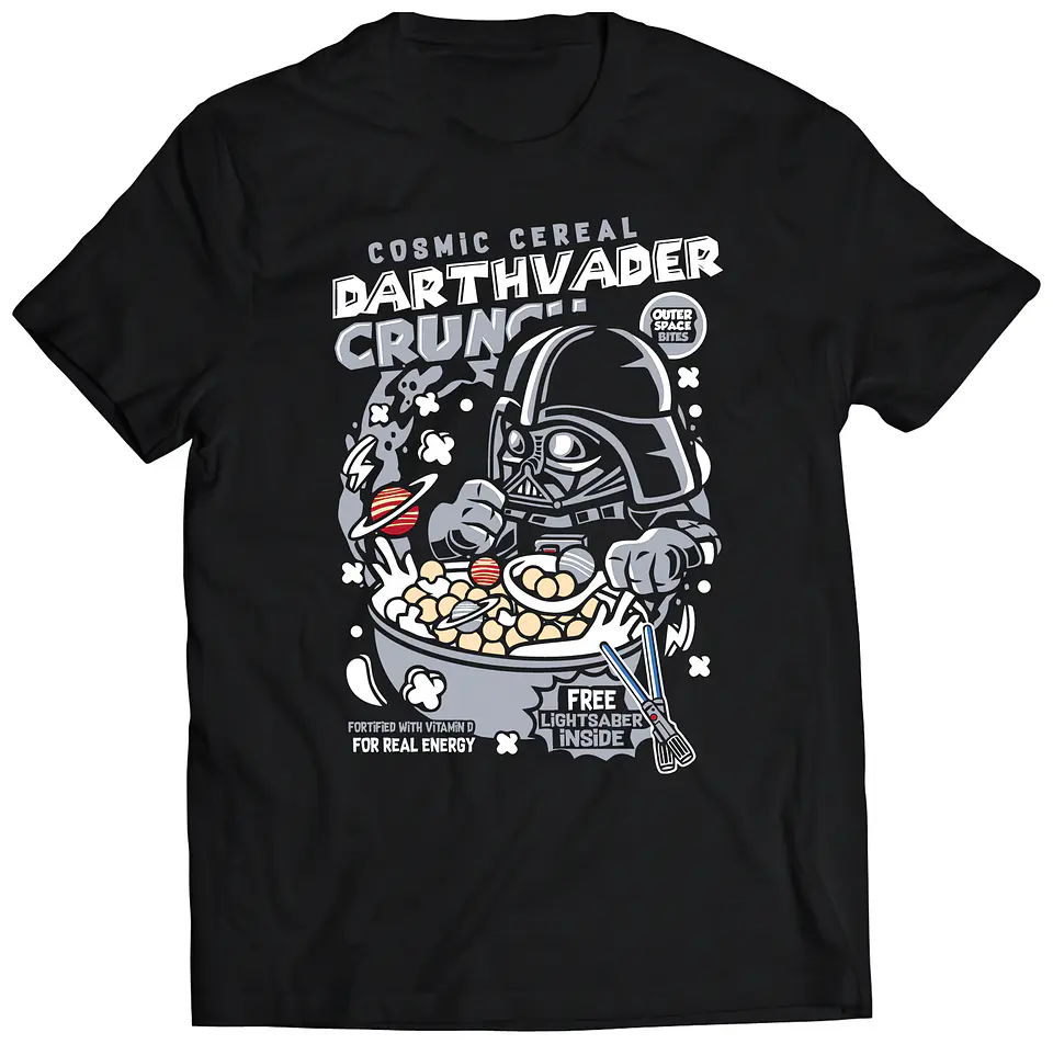 Polera Star Wars - Darth Vader Crunch | Estilo Exclusivo 1