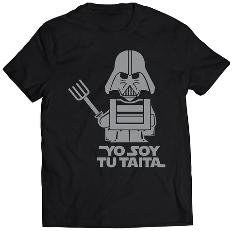 Polera Star Wars - Yo Soy Tu Taita | Estilo Exclusivo