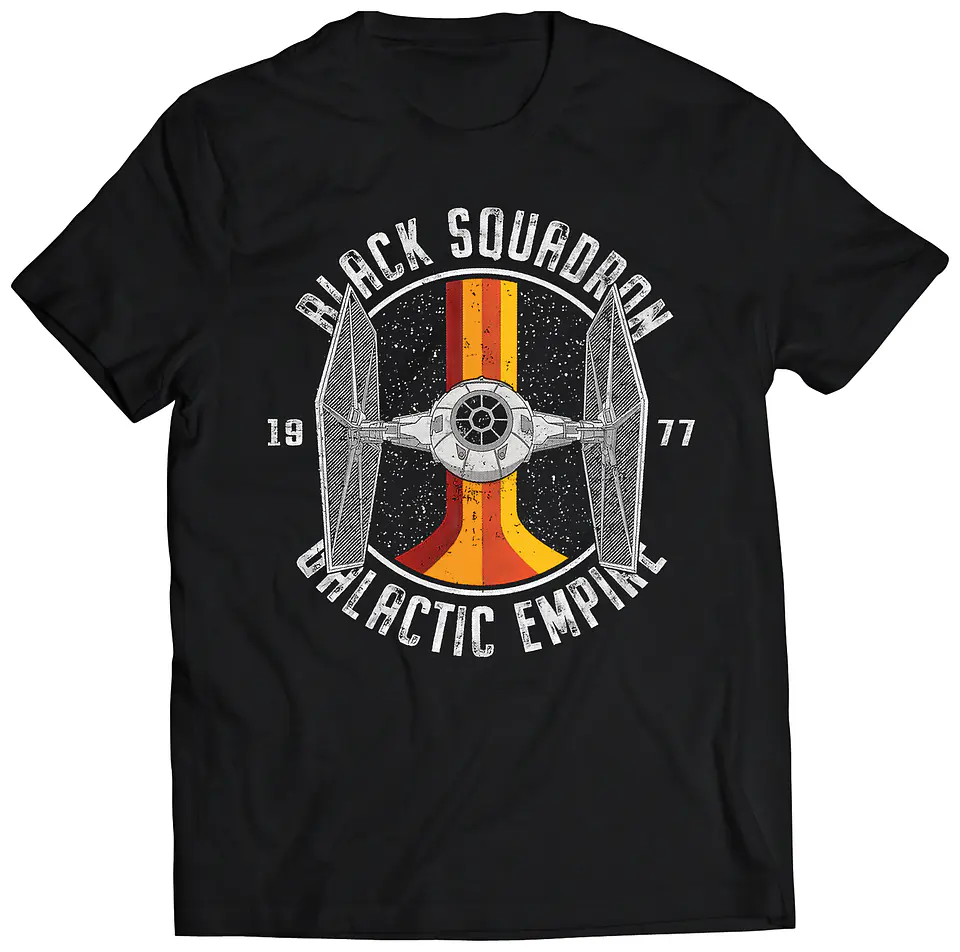 Polera Star Wars - Black Quadron Galactic Empire | Estilo Exclusivo 1