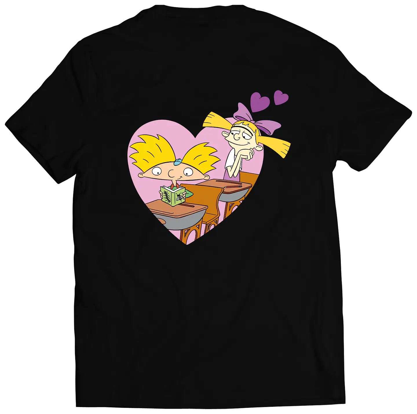 Polera Hey Arnold - Secret Love | Estilo Exclusivo 1
