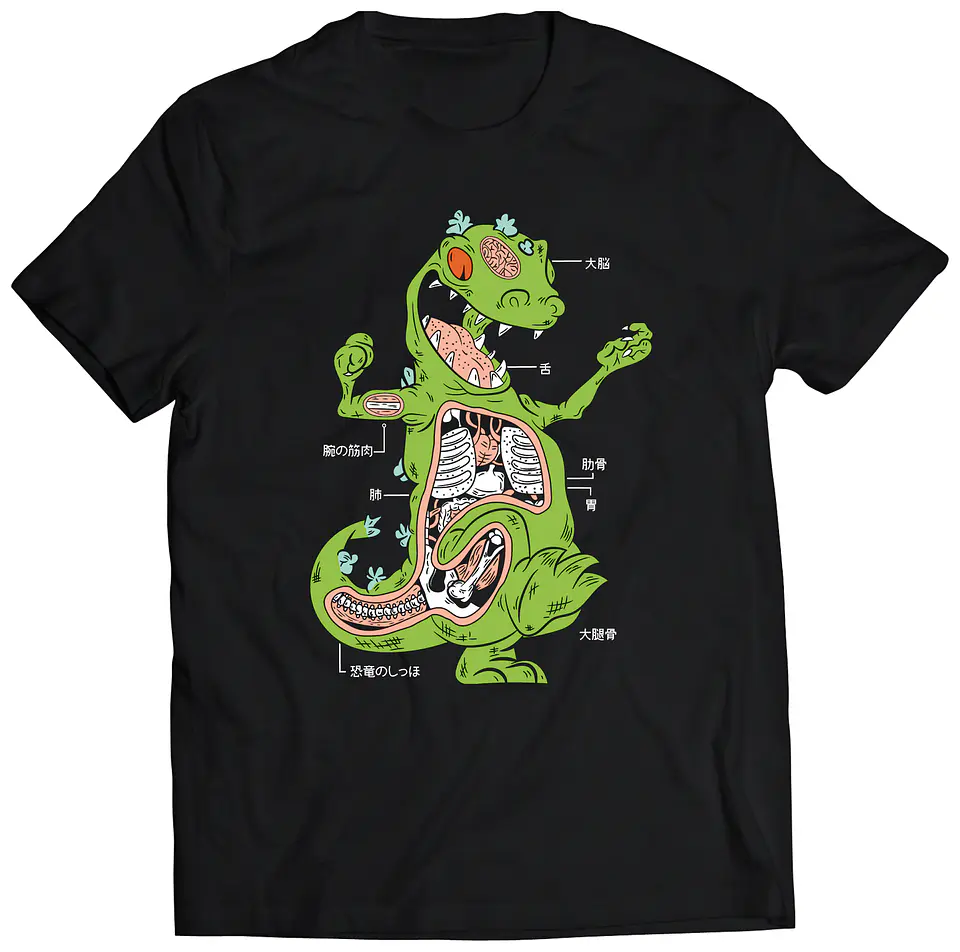 Polera Rugrats - Reptar Autopsy | Estilo Exclusivo 1
