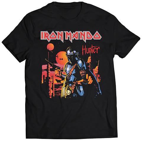 Polera The Mandalorian - Iron Mando- | Metal