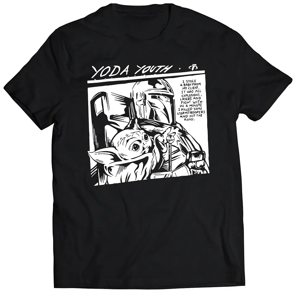 Polera The Mandalorian - Yoda Youth | Estilo Exclusivo 1