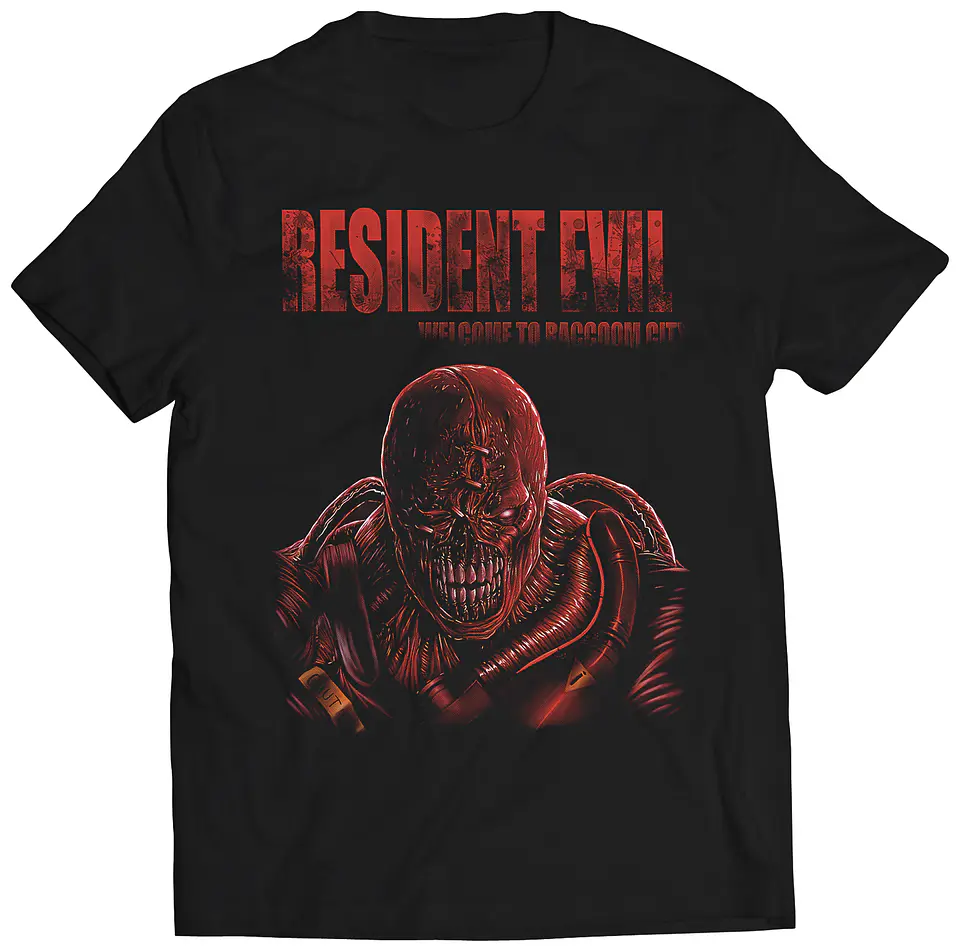 Polera Resident Evil - Welcome to Racoom City | Ropa Gamer 1