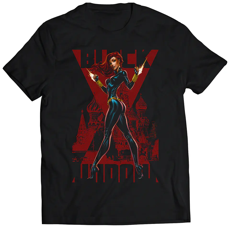 Polera Marvel Avengers - Black Widow | Estilo Exclusivo 1