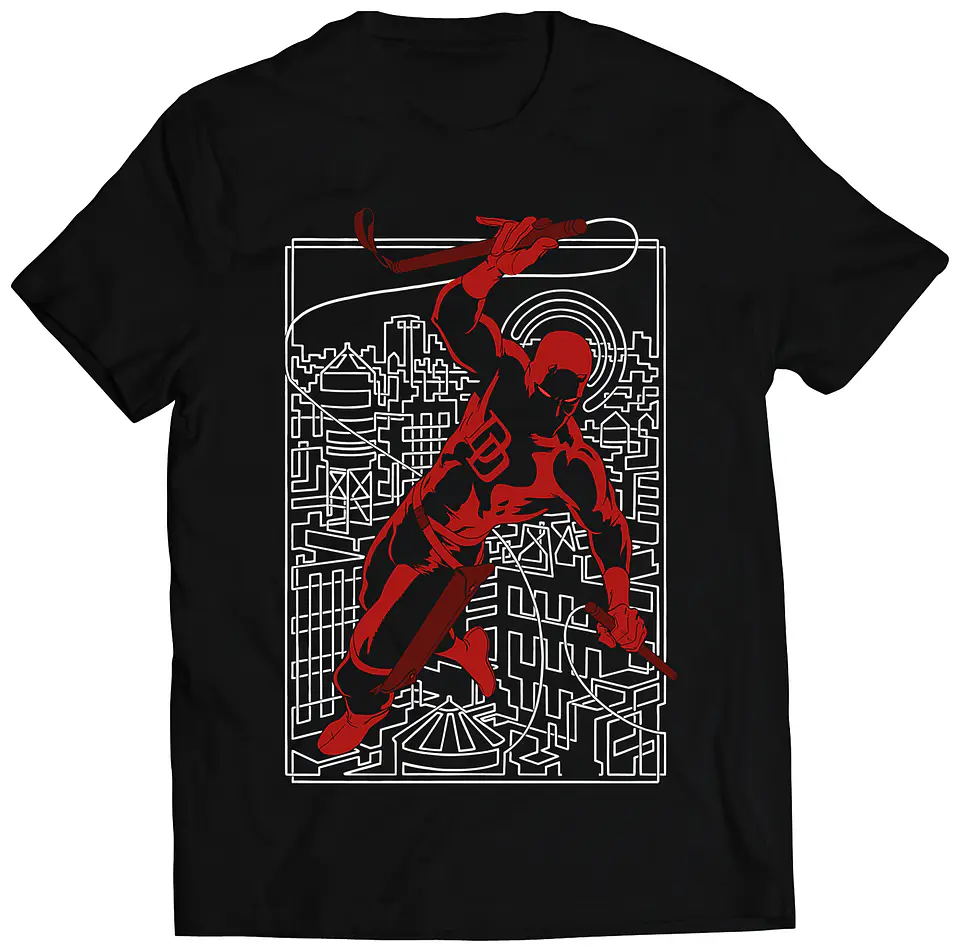 Polera Marvel  Daredevil - White City | Estilo Exclusivo 1