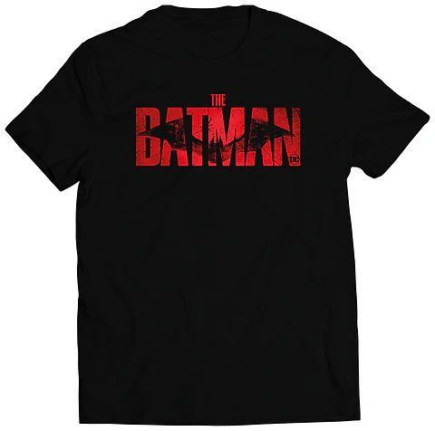Polera Dc Batman - Simple Red | Estilo Exclusivo