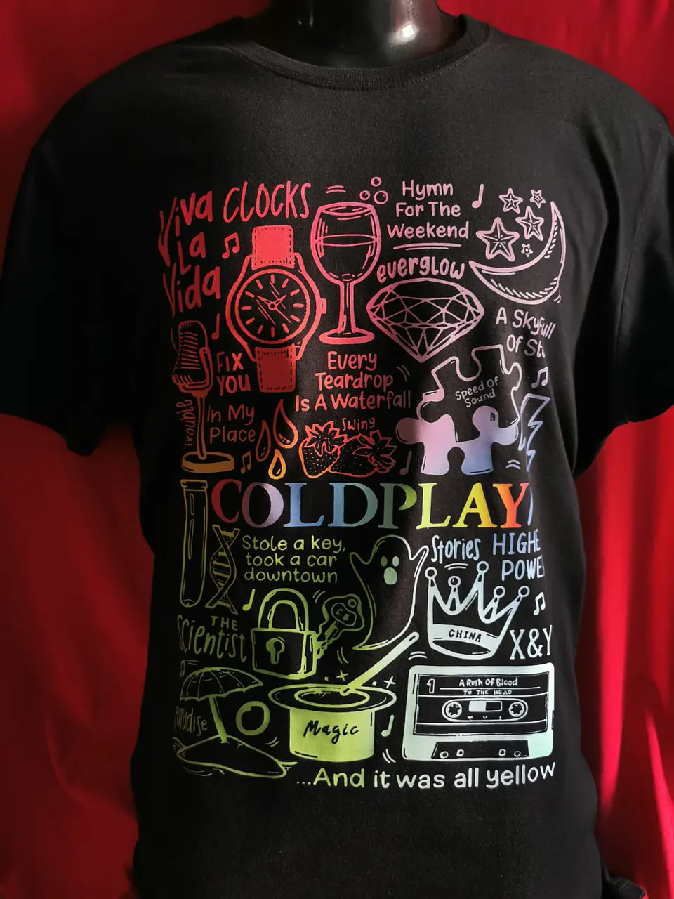 Polera Coldplay - Temazos Color | Indie Rock 2