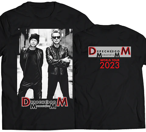 Polera Depeche Mode - Memento Mori  World Tour 2023 | Música