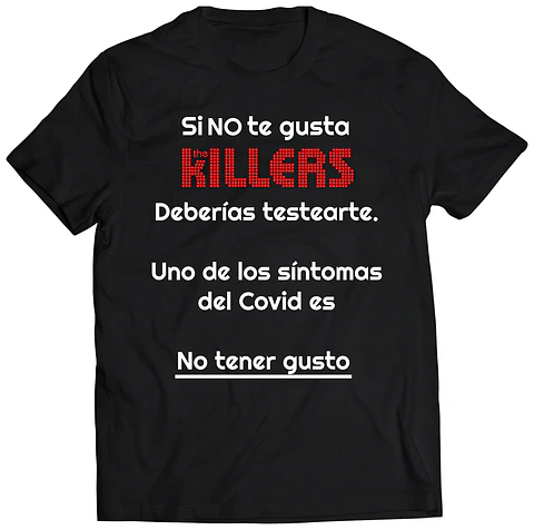 Polera The Killers - Buen Gusto | Indie Rock