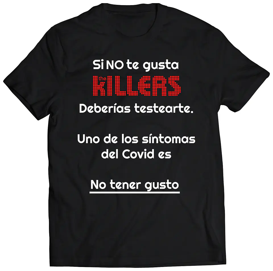 Polera The Killers - Buen Gusto | Indie Rock 1