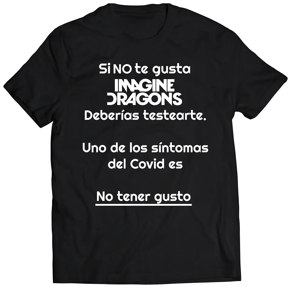 Polera Imagine Dragons - Buen Gusto | Indie Rock 1